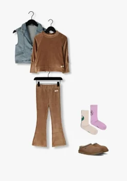 taupe baje studio flared broek yate