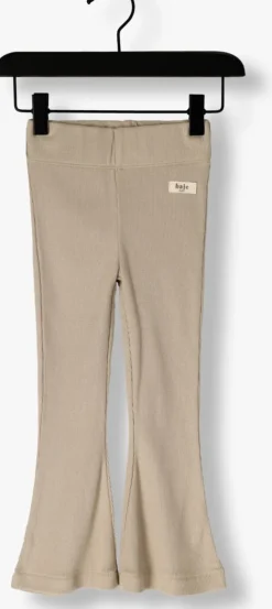 taupe baje studio flared broek novo