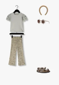 taupe baje studio flared broek luzia