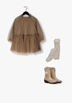 taupe baje studio mini jurk camberly