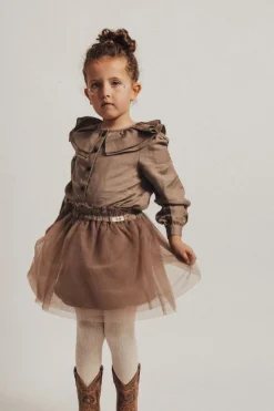 taupe baje studio minirok sandy