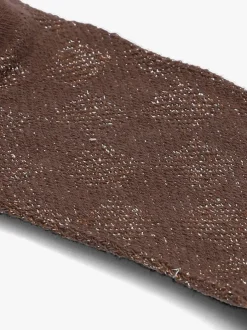 taupe becksondergaard sokken quinis glitter socks
