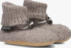 taupe bergstein pantoffels cozy baby