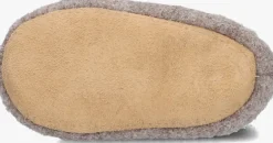 taupe bergstein pantoffels cozy baby