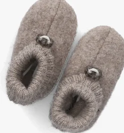 taupe bergstein pantoffels cozy baby