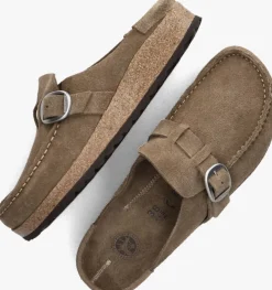 taupe birkenstock instappers buckley dames