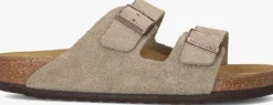 taupe birkenstock slippers arizona heren