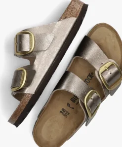 taupe birkenstock slippers arizona birkoflor