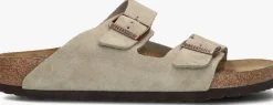 taupe birkenstock slippers arizona heren