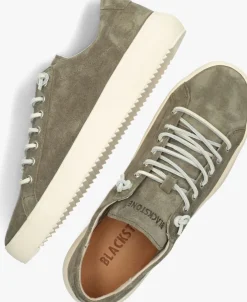 taupe blackstone lage sneakers morgan low