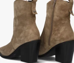 taupe blasz enkellaarsjes 14