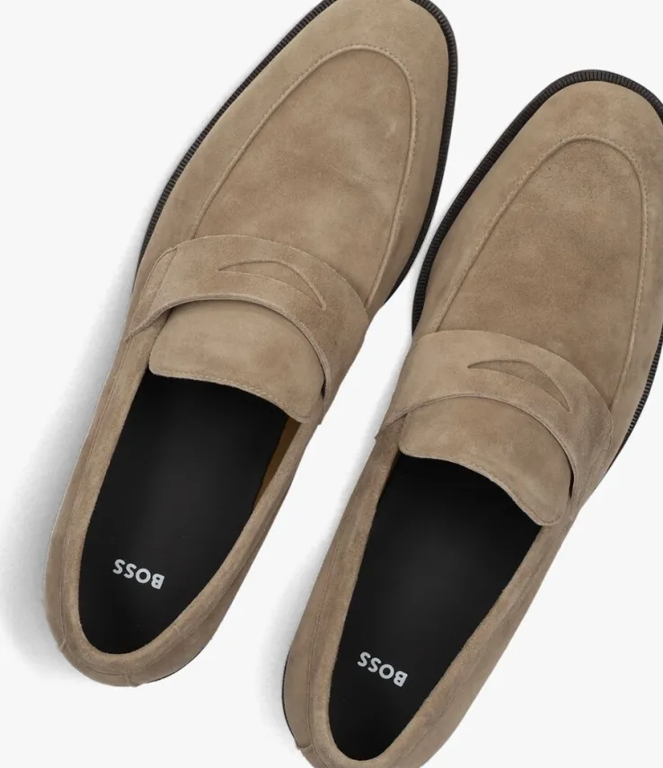 taupe boss nette schoenen limber