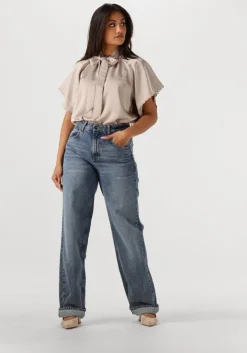 taupe bruuns bazaar blouses wendi blouse