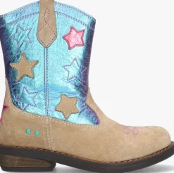 taupe bunniesjr cowboylaarzen roos rodeo