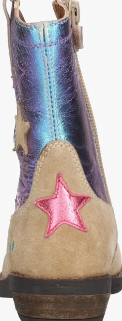 taupe bunniesjr cowboylaarzen roos rodeo