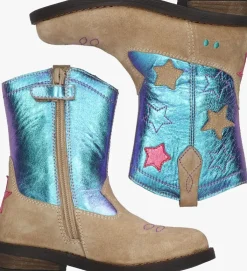 taupe bunniesjr cowboylaarzen roos rodeo