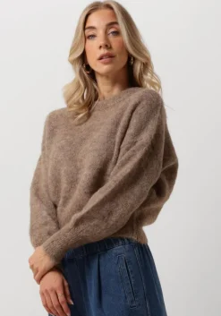 taupe by-bar trui sonny natural pullover
