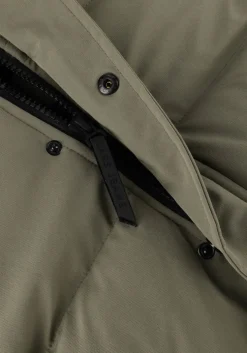 taupe cars jeans gewatteerde jas bronx