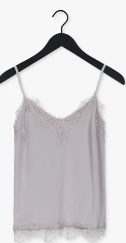 taupe cc heart top lace top