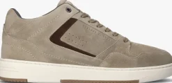 taupe cycleur de luxe lage sneakers nd8