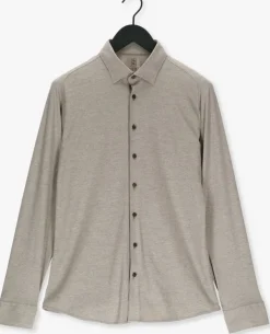 taupe desoto casual overhemd casual kent 1/1