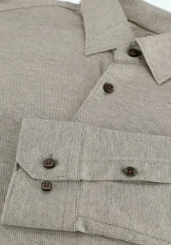 taupe desoto casual overhemd casual kent 1/1
