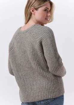 taupe drykorn trui lynette 422004
