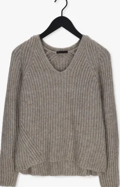 taupe drykorn trui lynette 422004