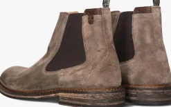taupe floris van bommel chelsea boots sfm-60048