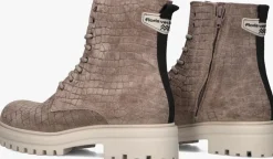 taupe floris van bommel enkellaarsjes wonki 11.02