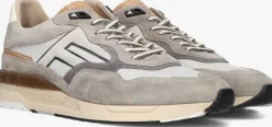 taupe floris van bommel lage sneakers sfm-10153 de runner