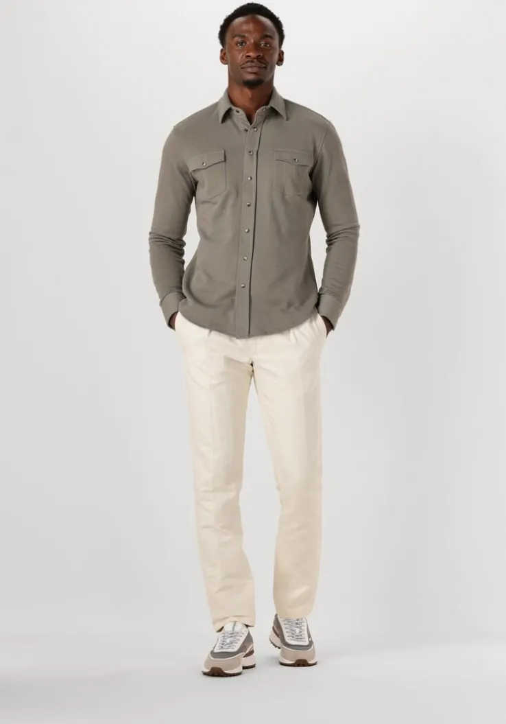 taupe floris van bommel lage sneakers sfm-10207 noppi