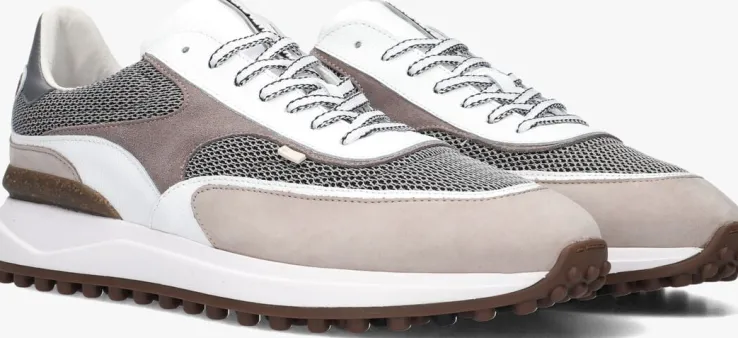 taupe floris van bommel lage sneakers sfm-10207 noppi