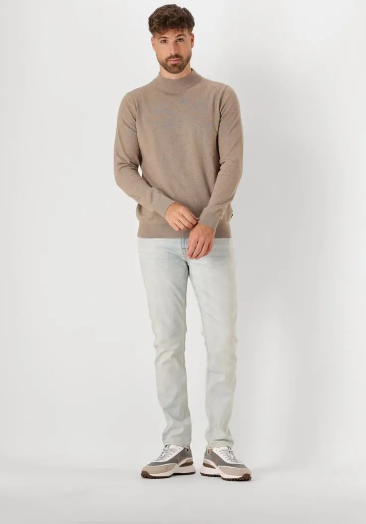 taupe floris van bommel lage sneakers sfm-10207 noppi