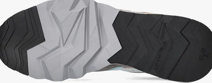 taupe floris van bommel lage sneakers sfm-10136 de zager