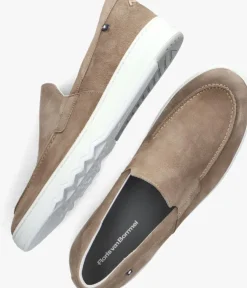 taupe floris van bommel loafers sfm-40028 kupster