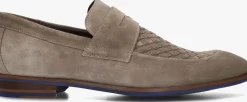taupe floris van bommel loafers sfm-40032