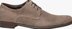 taupe floris van bommel nette schoenen sfm-30316 de draver