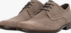 taupe floris van bommel nette schoenen sfm-30316 de draver