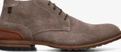 taupe floris van bommel nette schoenen sfm-50141 crepi