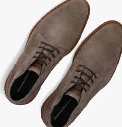 taupe floris van bommel nette schoenen sfm-50141 crepi