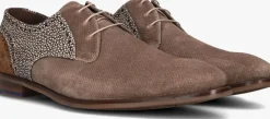 taupe floris van bommel nette schoenen sfm-30361