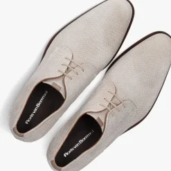 taupe floris van bommel nette schoenen sfm-30316 de draver