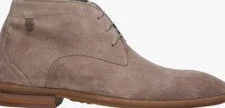 taupe floris van bommel nette schoenen sfm-50142 de mosser
