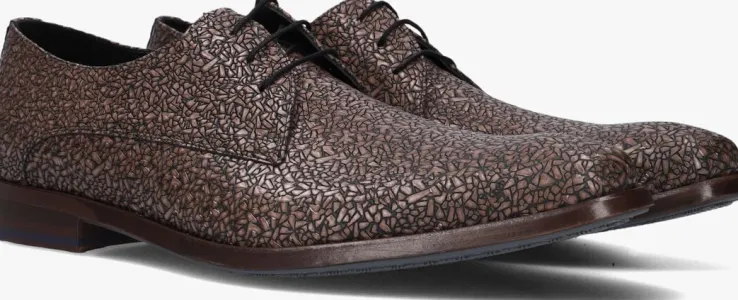 taupe floris van bommel nette schoenen sfm-30262