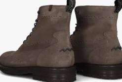 taupe floris van bommel veterboots sfm-80042