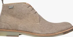 taupe floris van bommel veterschoenen sfm-50128 de lexer