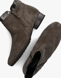 taupe gabor enkellaarsjes 718