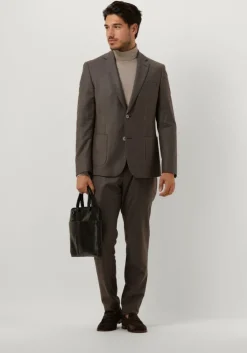 taupe gentiluomo pantalon p8052-962