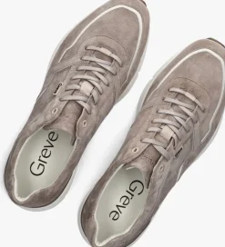 taupe greve lage sneakers walker h